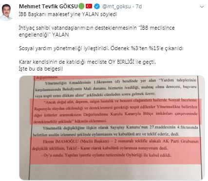 İmamoğlu'nun iddiaları yalan çıktı!